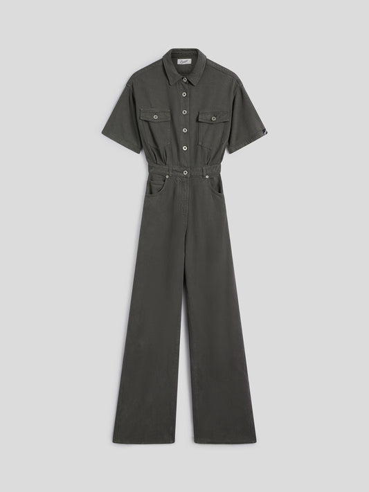 JUMPSUIT - GRAPHITE - Check Active | Pence 1979