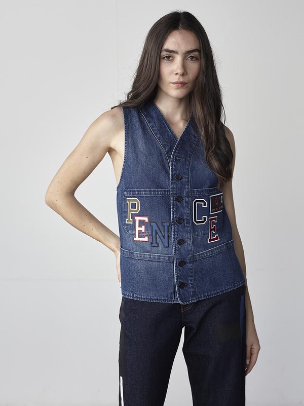 DENIM GILET