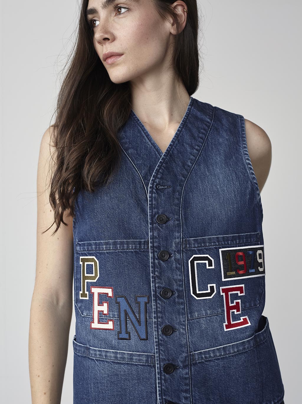 DENIM GILET