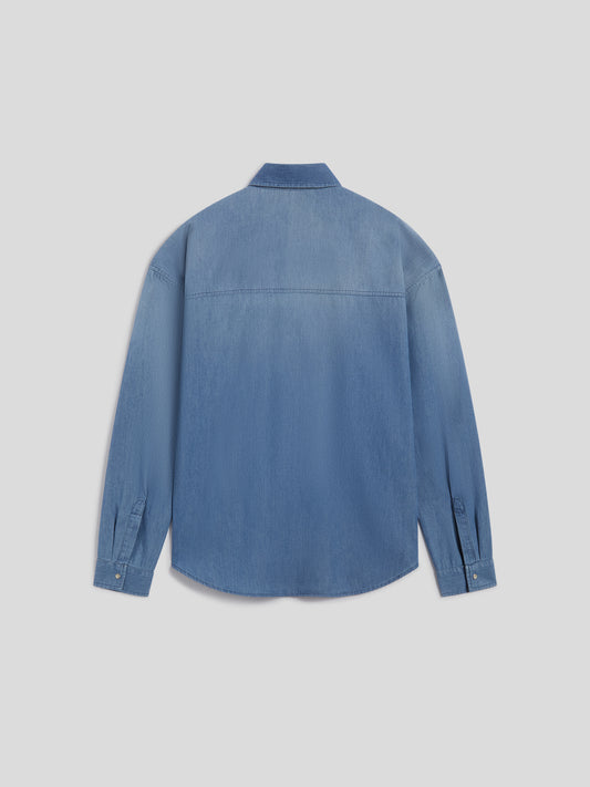 OVER SHIRT - DEEP INDIGO - Check Active | Pence 1979