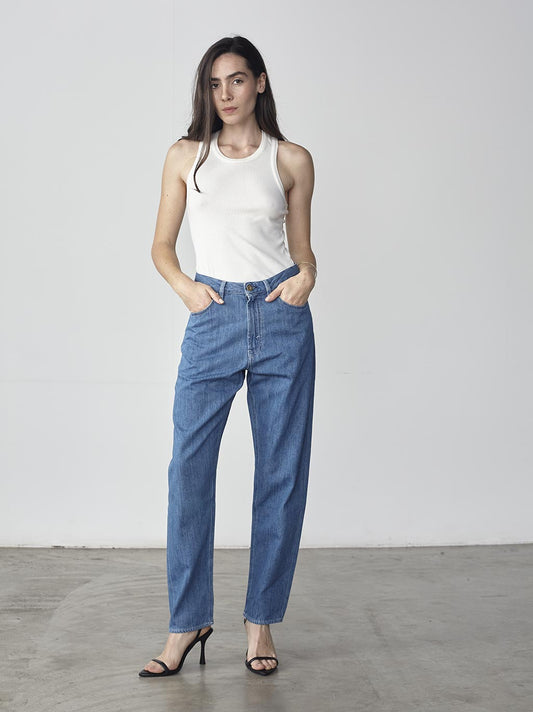 MUM FIT DENIM PANT