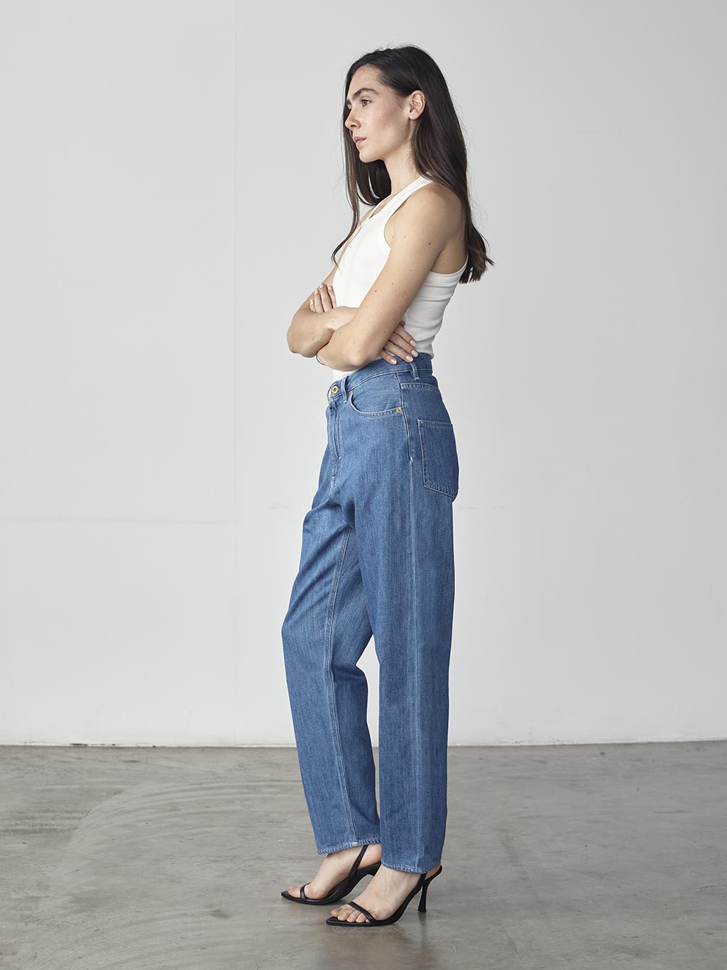 MUM FIT DENIM PANT