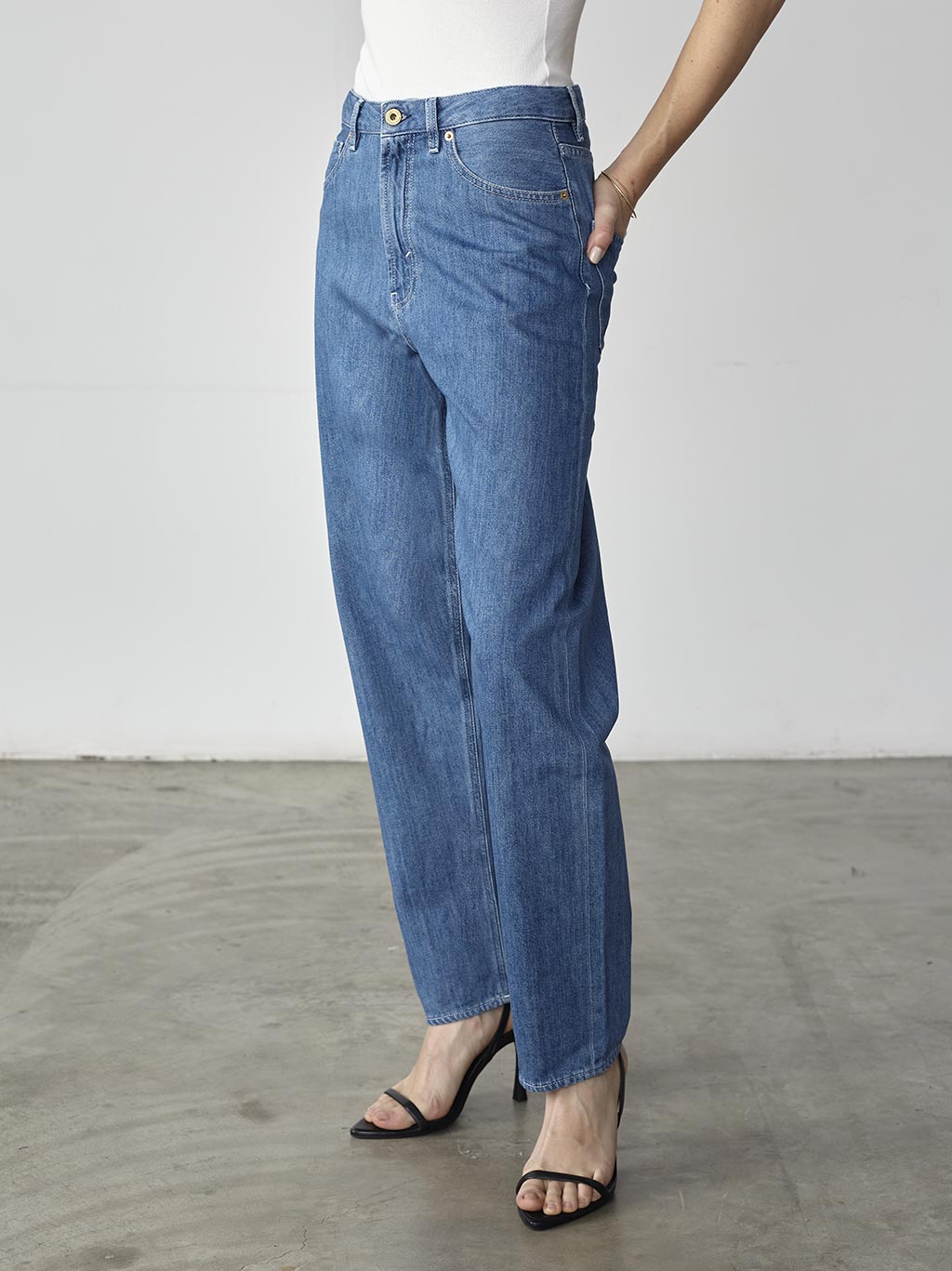 MUM FIT DENIM PANT