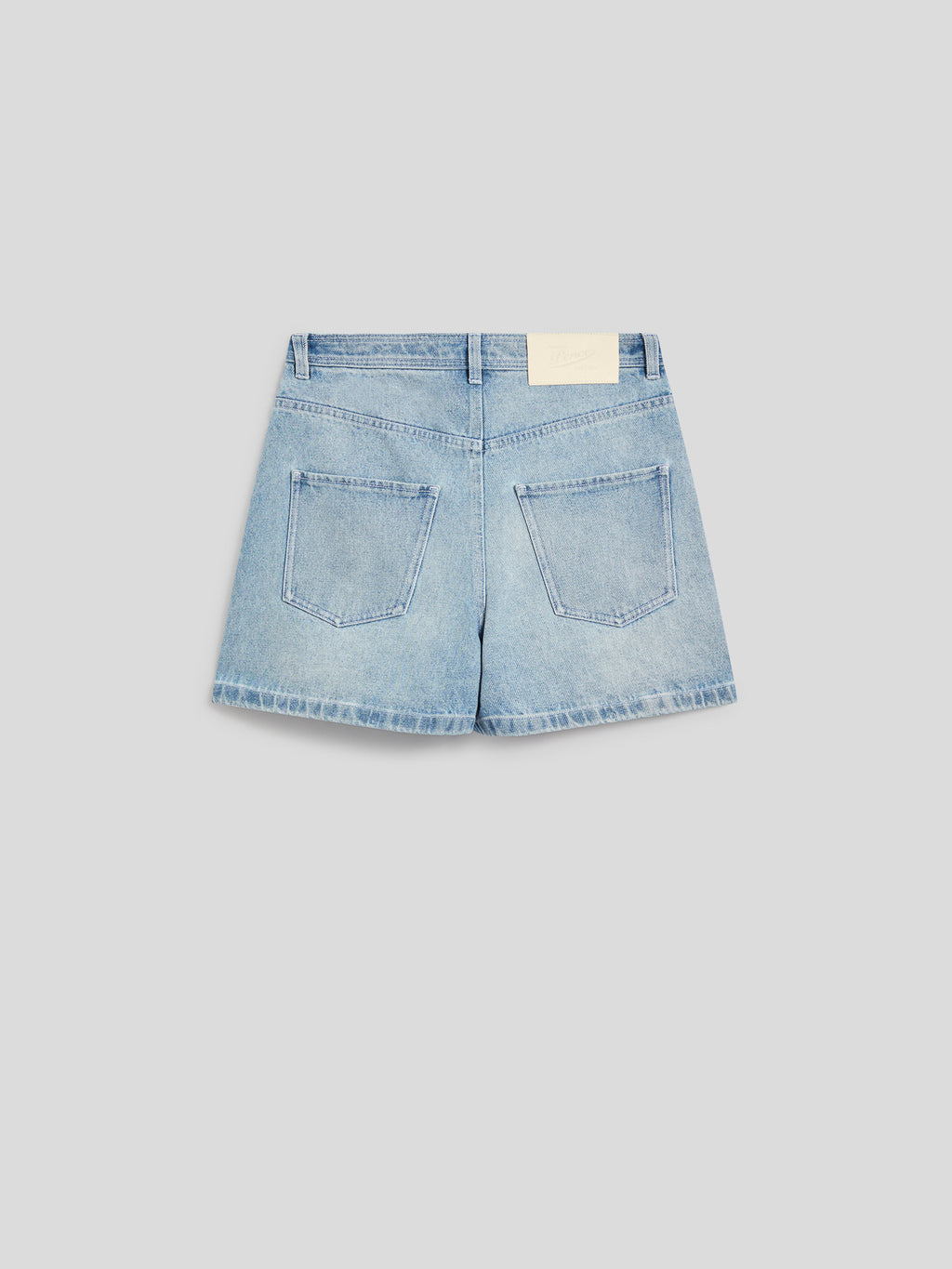 REGULAR-FIT SHORTS IN LIGHT DENIM - LIGHT BLUE  - promo code | Pence 1979