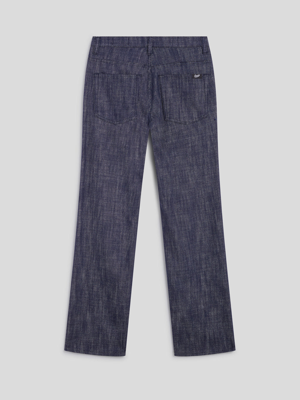 REGULAR FIT SPICY BLUE DENIM FIVE POCKET PANTS - SPICY BLUE - Check Active | Pence 1979
