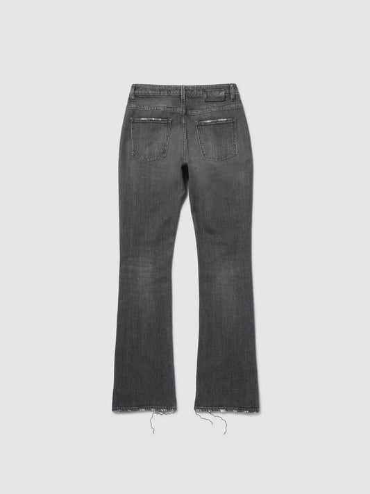 bootcut mid rise 5 pocket