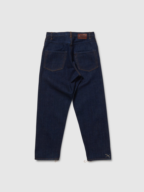 Jeans Oversize Boyfriend da Donna blu scuro