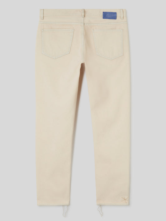 5 Tasche da Uomo Slim Fit Effetto Sbiancato