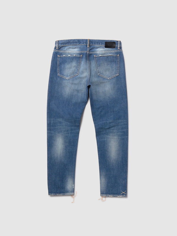 Jeans SLim Fit da Uomo Blu in Cotone Organico