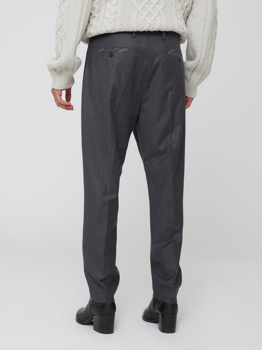 Pantalone Stile Sartoriale da Uomo grigio