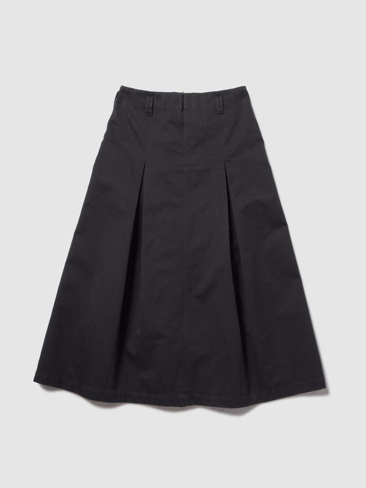 PLEATED MIDI SKIRT