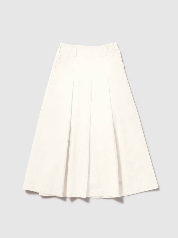 PLEATED MIDI SKIRT