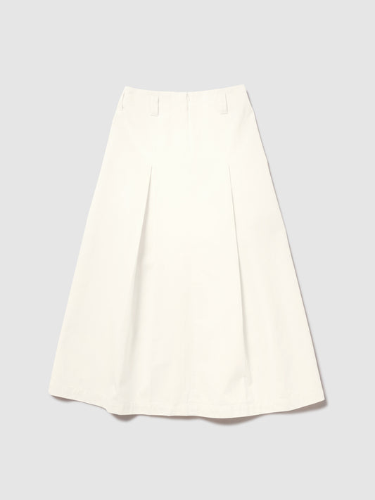 PLEATED MIDI SKIRT