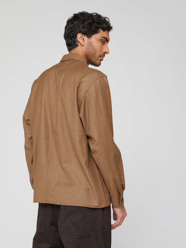 OVERSHIRT MADE FROM WOOL