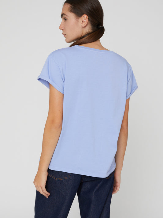 T-Shirt da Donna maniche corte lilla